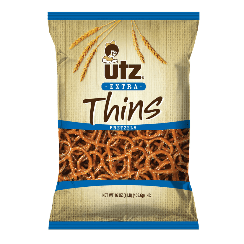 Utz Pretzels, Extra Thins 16 oz