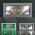 thumbnail image 3 of Caja de luz LED de Anime 3D, juguetes de figuras de acción de una pieza, Nika, Luffy, Sanji, Roronoa, Zoro, luz de tallado de papel, lámpara de noche, regalo de cumpleaños, 3 of 5