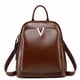 thumbnail image 4 of Mochila de cuero nueva 2024, mochila de piel de vaca con cera de aceite a la moda, mochila escolar retro para mujer, bolso de compras para el campus para mujer, 4 of 5