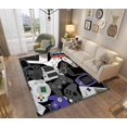 thumbnail image 2 of Gamer Controller Area Alfombra antideslizante Felpudo Home Runner Alfombra Dormitorio Interior Alfombra de juegos al aire libre Kindergarten Throw Mat Yoga Mat, 2 of 5