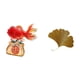 thumbnail image 5 of Estatua de Feng Shui chino, figura decorativa, escultura de carpa koi, material de resina, adorno de hierro forjado, escultura de hojas de ginkgo,, 5 of 8