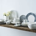 thumbnail image 4 of Noritake Grey Hammock Round Platter, 4 of 6