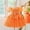 Orange, variant on Easter Dresses Summer Western Style Cute Summer Dresses for Girls Casual Spring Dress (Yellow,5-6 Years)