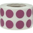 thumbnail image 2 of Dusty Rose Circle Dot Stickers | 0.5" Inch Round | 1000 Pack, 2 of 3