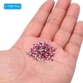 thumbnail image 4 of Uxcell 1440Pcs Glass Diamante Rhinestone, Man Made Gems Rose Red 1.5-1.7 mm, 4 of 6