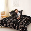thumbnail image 5 of jejeloiu Rustic Farmhouse Hunting Queen Comforter Set Kids,Vintage Aztec Geometric Bedding Comforter Set For Men,Reversible,3-Piece, 5 of 8