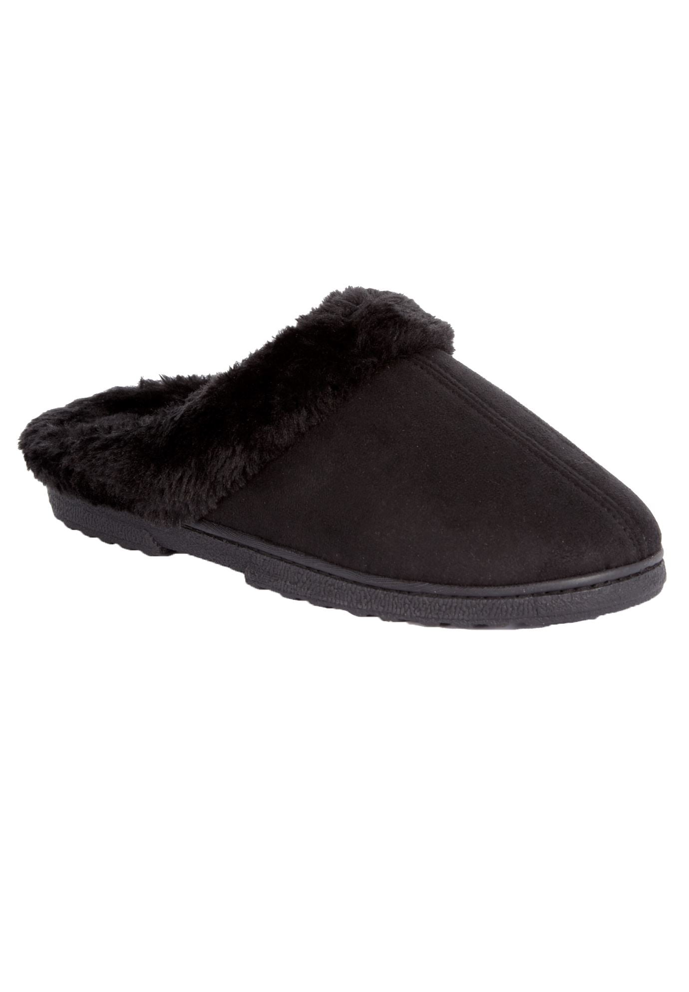 women's house slippers wide width