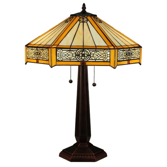 Meyda Tiffany 138116 Lighting, 24.5" Height, Finish: Antique Copper,Mahogany Bronze