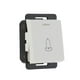 thumbnail image 3 of Interruptor Pulsador Leviton 1/2" Blanco Policarbonato, 3 of 3