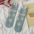thumbnail image 2 of Womens Winter Socks, Mid Tube Socks with Fleece for Warmth and Cold Protection, 2 of 4