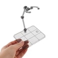 thumbnail image 3 of PAMINGONO 8Pcs Doll Stand Grey Plastic Stable Support For Collectible Models Display, 3 of 8