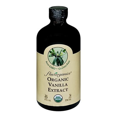 Flavorganics organic Extract, Pure Vanilla, 8 Ounce