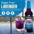 thumbnail image 2 of Syruvia Lavender Sugar Free Coffee Syrup 25.4 Fl. Oz With Pump, 2 of 7