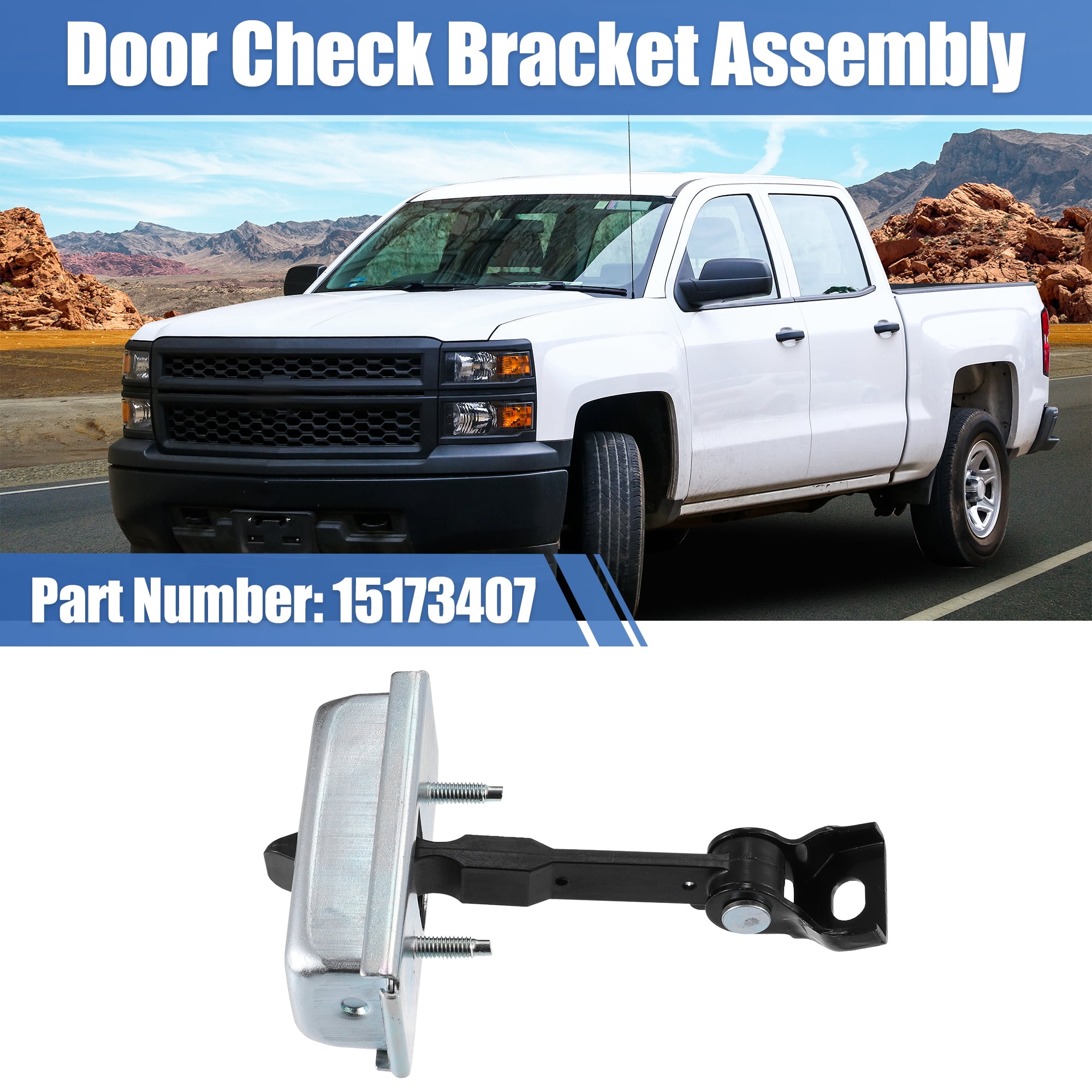 Unique Bargains Front Door Check for Chevrolet for GMC for Cadillac Left Right
