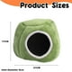 thumbnail image 2 of Uds. Nido de algodón verde para mascotas, a prueba de viento, cálido y cómodo, nido de oveja erizo, bolsa mongol semicerrada, 2 of 5