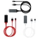 thumbnail image 2 of Cable adaptador de datos USB3.0 tipo C a HD de 2 m, convertidor de cable de transferencia de imágenes de video HD 4K, negro Advancent EL5615-01B, 2 of 2
