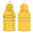 thumbnail image 4 of HDE Dog Raincoat with Clear Hood Poncho Rain Jacket for Small Medium Large Dogs Yellow S, 4 of 7