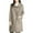 Beige, variant on Sokhug Womens One-Tone Trendy Mid-Length Woolen Loose Coat Winter Warm Outerwear Jacket