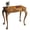 Brown, variant on Beaumont Lane Oak Veneer Medium Brown Writing Desk Rectangular Distressed 35" Assembled