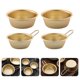 thumbnail image 5 of 4pcs Hogar Soup Bowls Bebe Bowls Frío Wine Bowls Arroz Bowl (Dorado), 5 of 6
