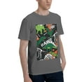 thumbnail image 2 of Bingfone Dinosaur Skeleton Men'S Loose Fit Short-Sleeve Pocket T-Shirt, 2 of 7