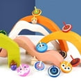 thumbnail image 4 of 15x Small Top Desktop Parent Child Nostalgic Toys Painted Educational Kids Children Kindergarten - Multicolor, 4 of 8