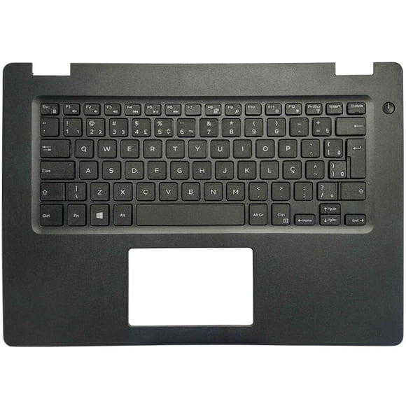 New Brazil/US/Russian/Spanish Keyboard For Dell Latitude 3490 E3490 With Palmrest Upper Cover Case Brazil