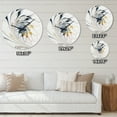 thumbnail image 2 of Designart 'Gun Sign With Man Shooting Gun' Modern Wall Clock, 2 of 4