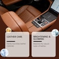thumbnail image 5 of Leather Care Wax For Car Interior Seats, Cleans Stains Es Brightens Protects Leather, Ideal For Routine Car Maintenance & All Car Models, 5 of 8