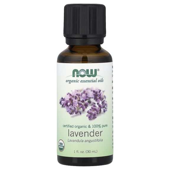 NOW Foods Organic Lavender Oil, 1 Fluid Ounce