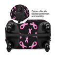 thumbnail image 2 of Yiaed Breast Cancer Awareness Print Travel Luggage Cover Suitcase Protector Fits 18-32 Inch Luggage Wheel Covers Patterned Elastic Luggage Anti-scratch（No luggage）-, 2 of 5