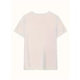 thumbnail image 2 of Camisetas para mujer, de verano, casual, manga corta, cuello redondo, con estampado, color blanco negro, blusa[Graphic Print Tee] Summer Graphic Print T-Shirt - Short Sleeve Crew Neck Casual Top for, 2 of 5
