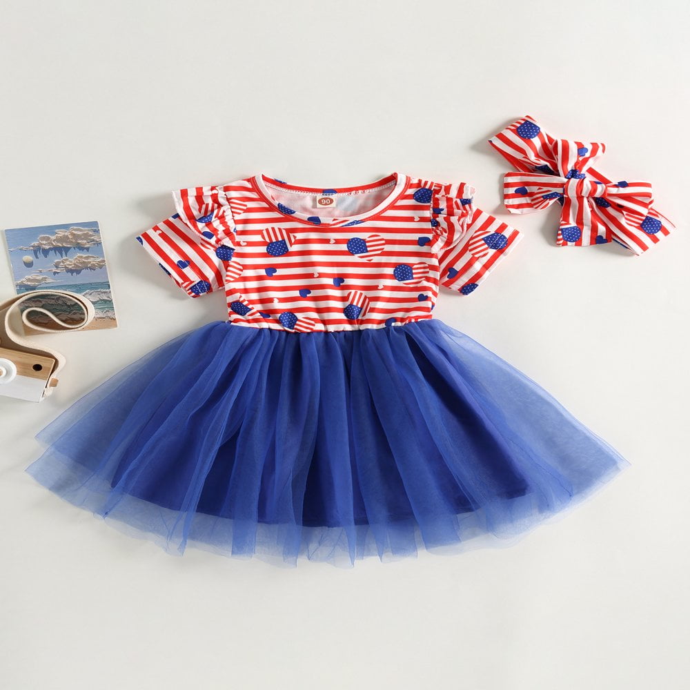 Girls fourth of july clothes hotsell