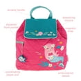 thumbnail image 2 of Stephen Joseph Kids' Unisex Toddler Back to School, Quilted Backpack, Unicorn Pink, 2 of 5