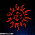 thumbnail image 2 of Craftnamesign Sun Neon sign, Sunrise Wall Decor, Suny Led Light Wall Art, 2 of 4