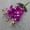 Purple, variant on Artificial Flower Artificial Flower Gladiolus Silk Simulation 5-Prong Spring Hue forHome Wedding Party Decoration, Realistic Fake Bouquet Never Fade Vase Desk Arrangement Gladiolus