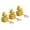 Yellow 3pcs, variant on Decompression Toy Frog Croaking Fidget Key Chain Rechargeable Frog Clicker with Realistic Sounds Portable Stress Relief Toy