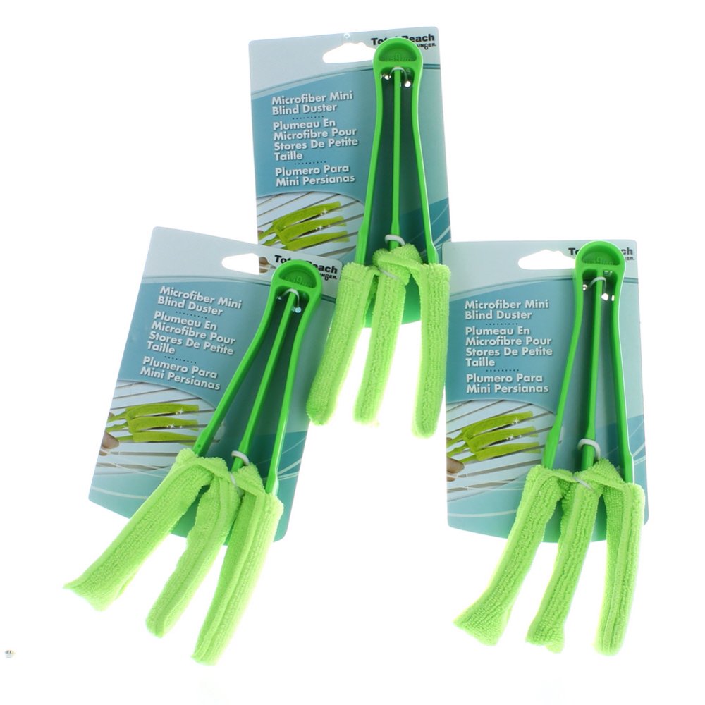 Lot of 3 Microfiber Window Mini Blind Duster Cleaner Unger Total Reach Washable