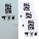 thumbnail image 5 of Pegatinas De Halloween, 3 Juegos De Calcomanías De Pared Impermeables Autoadhesivas, Para Decoraciones De Halloween, Fiesta En Casa, Decoración De Vacaciones, 5 of 8