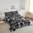thumbnail image 2 of Set Niños Graffiti Style Comforter Set Niños Adolescentes Hippie Street Sports, 2 of 5