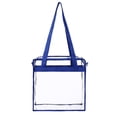 thumbnail image 1 of Bolso tote transparente aprobado por el estadio Cierre con cremallera Ángulo cruzado ajustable Adepaton BST3008644-4, 1 of 6