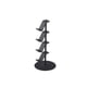 thumbnail image 2 of Yuarrent Estante de almacenamiento Soporte remoto Soporte para controlador Soporte para auriculares de conveniencia de mano de obra fina Almacenamiento y organización del hogar Negro cuatro capas, 2 of 6