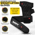 thumbnail image 7 of MBY Open Gym Gloves for Men & Women - Essential Workout Equipment, Durable Gym Equipment, Comfortable Workout Gloves for Men, Breathable Design, Non-Slip Grip, Versatile Fitness Gear, 7 of 7