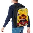 thumbnail image 5 of Cuphead Cartoon Unisex Backpack Schoolbag Bookbag 2 Compartment Daypack Satchel Rucksack Travel Laptop Bag, 5 of 6