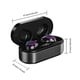 thumbnail image 4 of Moyic Llamada manos libres Auricular impermeable compatible con Bluetooth 5.2 Auricular inalámbrico Auricular recargable Auricular de baja latencia Cables de audio/vídeo Negro plata, 4 of 6