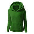 thumbnail image 5 of Nmmued Sherpa Hoodie Women, Warm Hoodies for Women, Fuzzy Hoodie Women, Warm Hoodies for Women, Womens Hoodies Pullover, Green M, 5 of 5