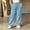*Blue, variant on ClodeEU Women's Plus Size Elastic Waist Drawstring Sweatpants with Pockets ,Solid Color Casual Athletic Pants Beige,Women's Plus L