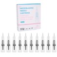 thumbnail image 1 of Aguja para tatuaje de cejas, 10 piezas Cartucho para tatuar Aguja Cuchillas para tatuar Aguja para tatuar Resistente y resistente, 1 of 5