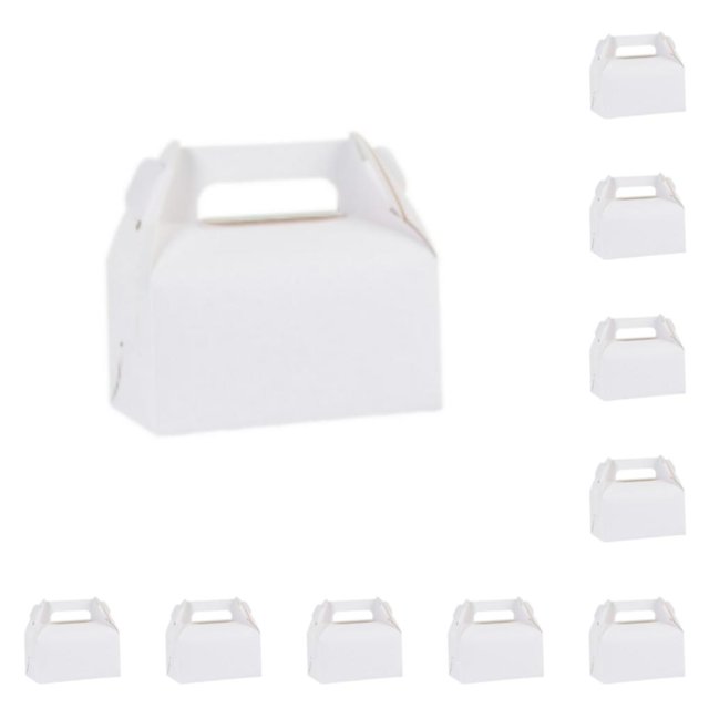 Cateissary Caja de almacenamiento de pasteles Cajas de recuerdos para fiestas Gran capacidad Comida Bocadillos Regalos diversos Caja de embalaje Type1 NO1