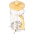 thumbnail image 2 of Cafetera de prensa francesa profesional de vidrio de borosilicato resistente al calor de grado alimenticio para el hogar y el restaurante, 1000 ml, 2 of 9